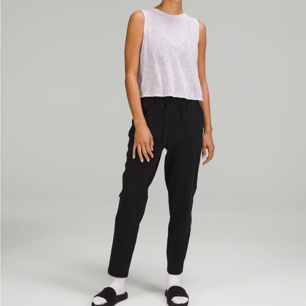 lululemon athletica Black Straight-Leg Pants